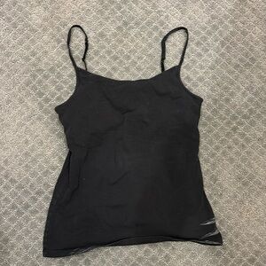 black tank top